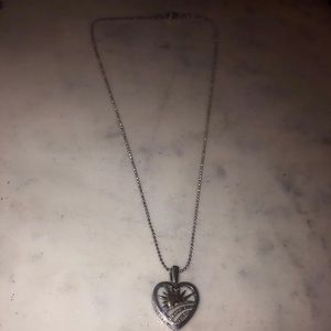 Real gold and silver necklace